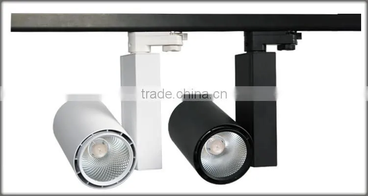 Track Rail Lamp 100LM/W 97Ra COB LED Track Light 30W 35 Watt With Philips Driver 5 Years Warranty