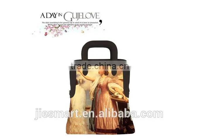 JIESMART lady handbag and backpack sublimation printing photo bag