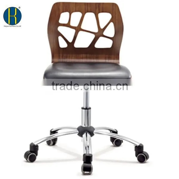 ROLLING ADJUSTABLE SWIVEL STOOL - BAR TABLE CHAIR W/WHEELS -MASSAGE/TATTOO- BLACK