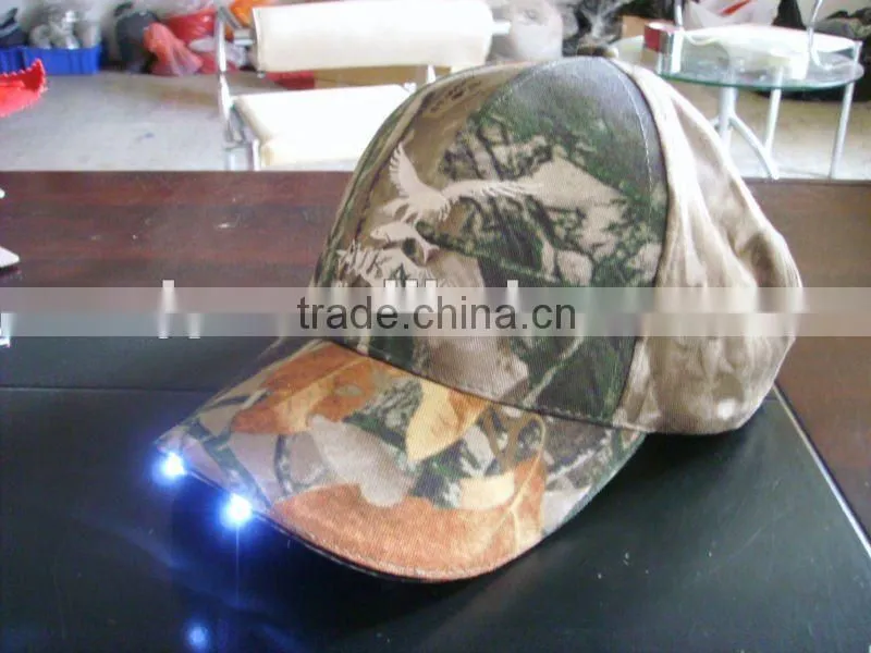 custom design digital woodland camouflage hunting cap