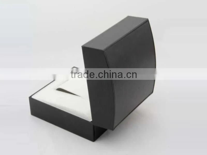 Black Fancy Paper Watch Box , Cardboard Watch Box , Watch Box Packaging