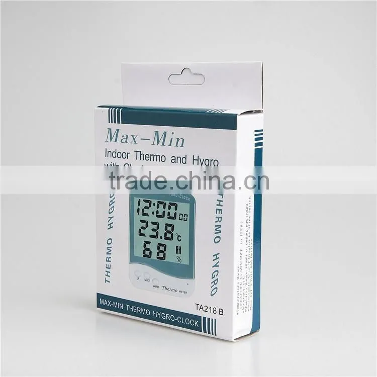 Factory promotion digital lcd thermometer & hygrometer