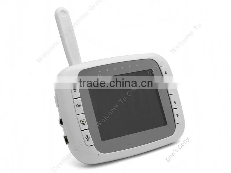 3.5" Color LCD 2.4Ghz Wireless Video Camera Night Vision 2X zoom Baby Monitor