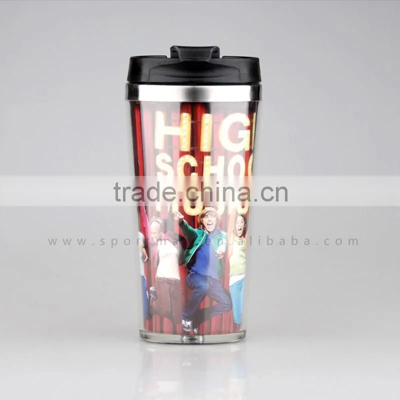 Colorful paper coffee cup fancy mug bulk buy from China travel mug