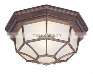 Cast aluminium ceiling light