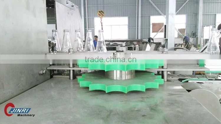 3000-6000BPH glass wine bottle washer line