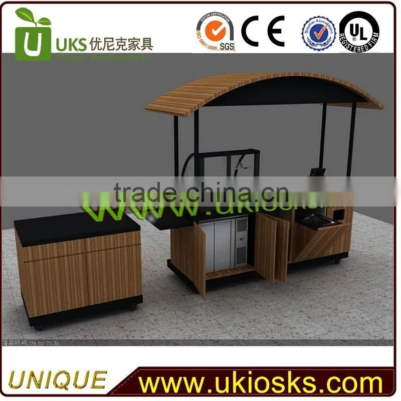 Moibile ourdoor food cart / coffee cart design for sale