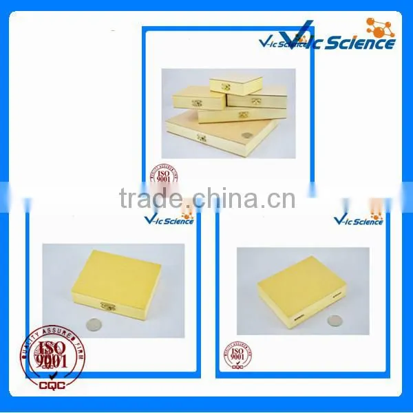 Lab equipment offer 27 Pcs microscope slides wooden boxes