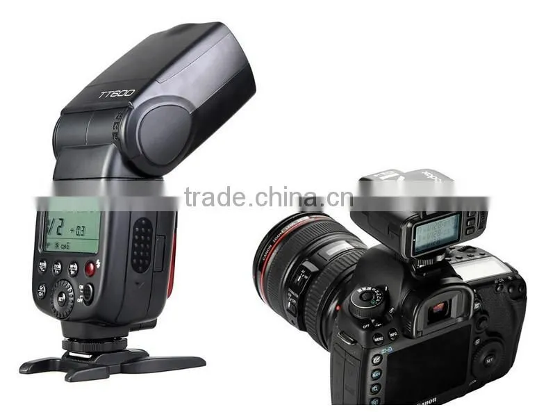 Newest Godox TT600 2.4G high-speed wireless camera flash speedlite for Canon Nikon Pentax Olympus