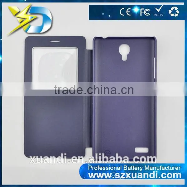 cell phone case window Phone cover Case for xuandi redmi note2 china factory