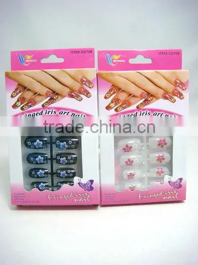 2014 NEW Metallic Artificial Art Nails Set For One Dollar Item