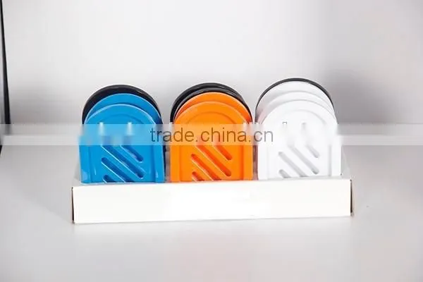 Colourful plastic soap dish