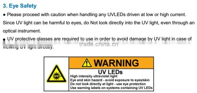 Factory Price Deep 265nm 275nm Germicidal UVC LED For UV Sterilizer