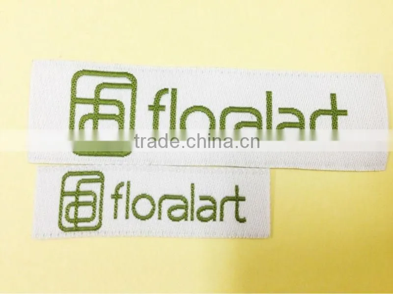 woven label with customized logo