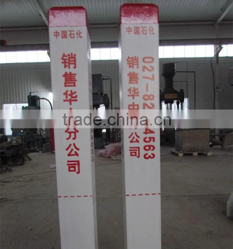 Warning signs Pile/ Road Cable Safety Signs Pile/ Mark Signs Board Warning Signs Pile