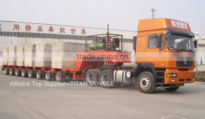 TITAN Hydraulic Multi Axle Modular Trailer