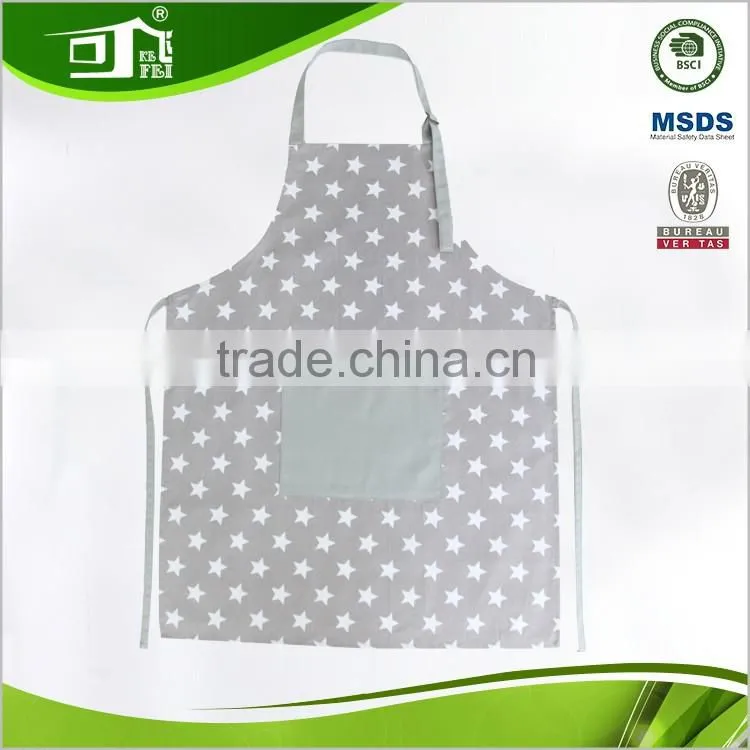 Trade Assurance Poly and Cotton Adjustable Kitchen Aprons