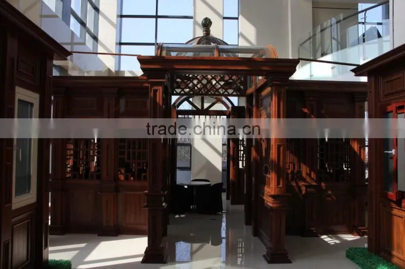 Wooden aluminum pergola