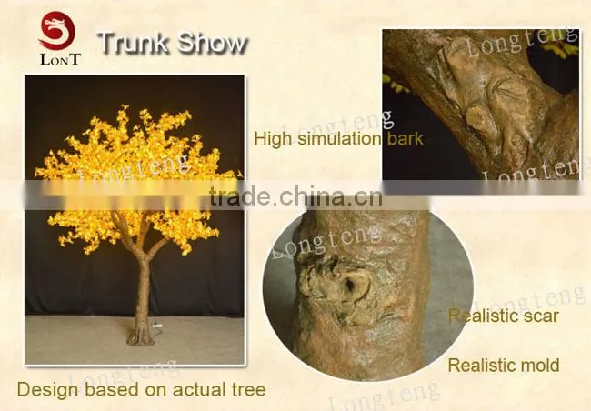 Artificial led maple tree light, 3.5m Halloween decoration led tree