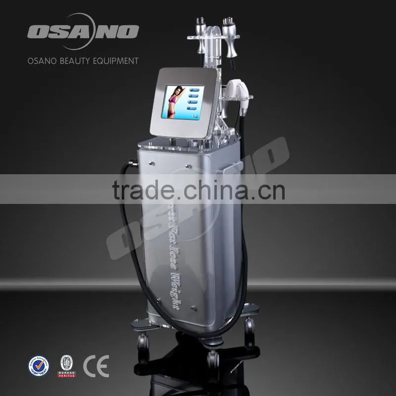 SALES ultrasonic liposuction cavitation slimming machine (cav+rf+vacuum roller )