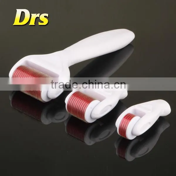 Original 4 in 1 dermaroller with 1.0mm needle for face and body care