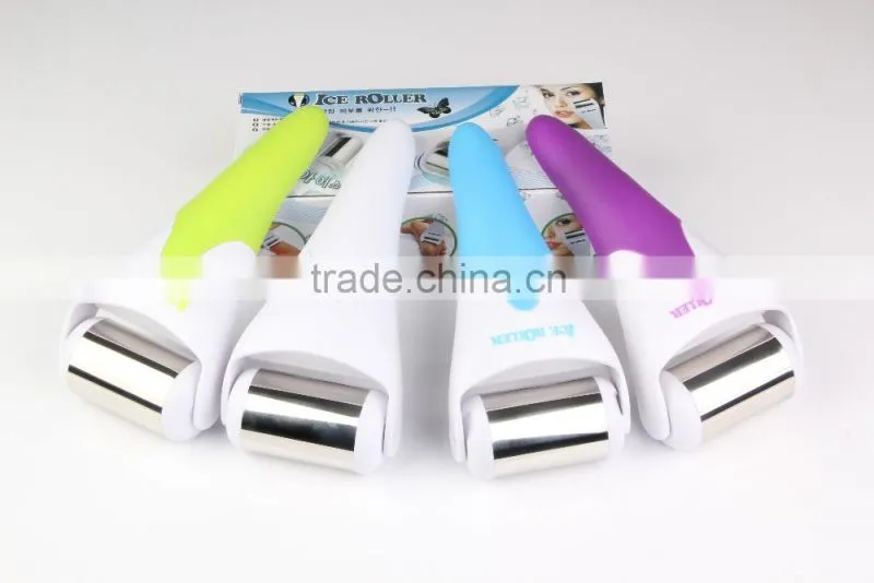 Magic facial masager home use stainless steel ice roller face massager roller