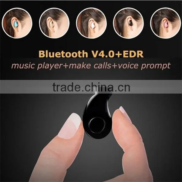 Mini Wireless Bluetooth earphone build-in mic headphone for iphone