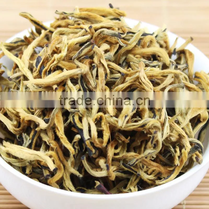 good taste yunnan black tea,loose leaf black tea,black tea drinks lower blood pressure