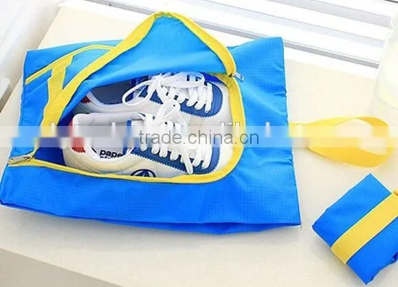 Simple style folding nylon Waterproof Storage Bags Travel Bag Housekeeping Shoes Clothes Bags