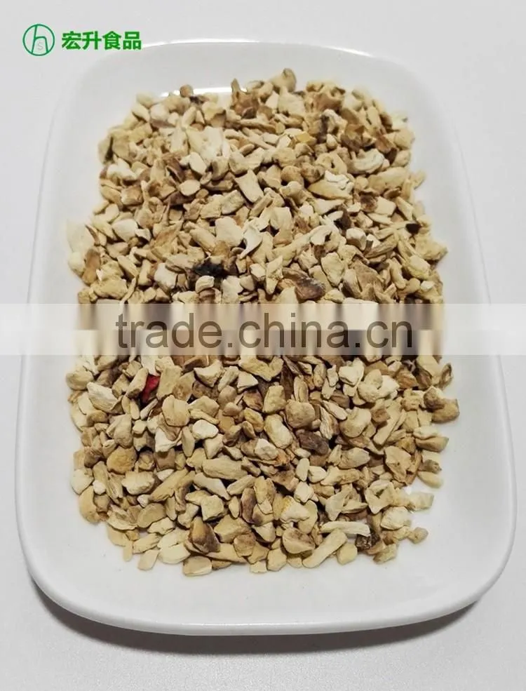 Fresh Air Dried Dehydrated Shiitake Mushroom Stem Granules