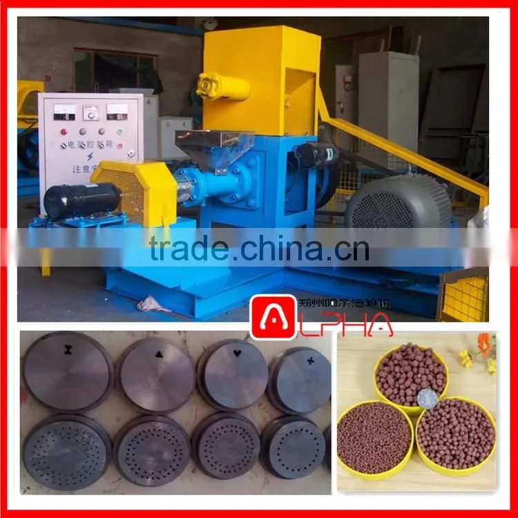 Pellet-fodder expander for fish