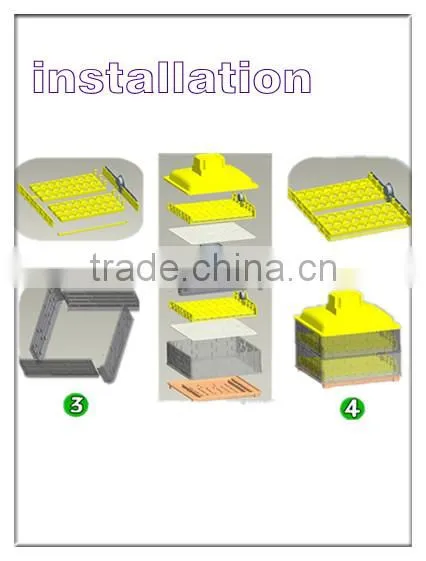 HHD EW-96 high quality chicken full automatic digital egg incubator for 96 eggs for sale 98% hatching rate