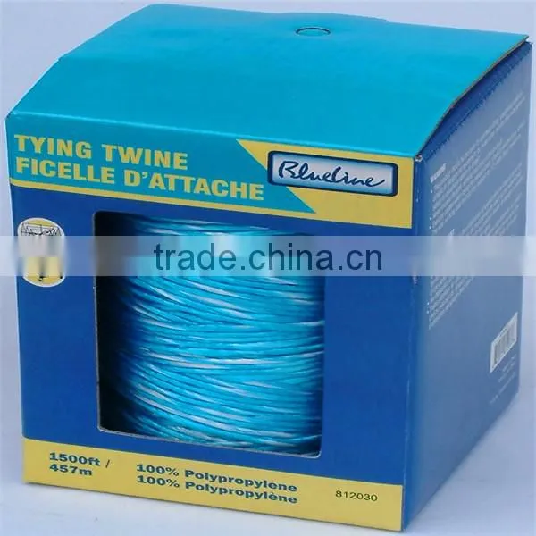 baler twine PP splitfilm rope for sale packing rope pp film rope china supplier