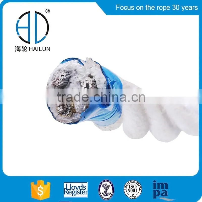 3strands 12mm PP steel combination rope