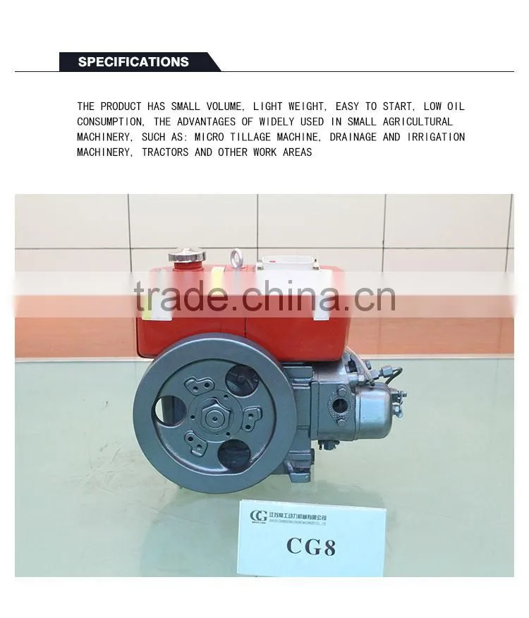 chinese suplier whole sale Water-cooled Diesel Engine R176