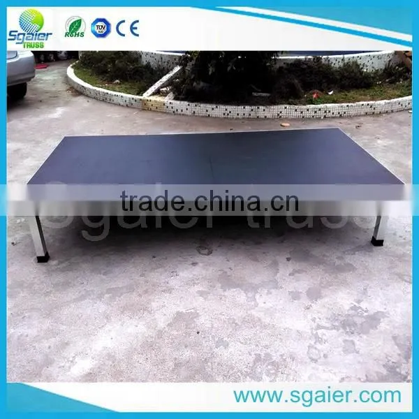 Outdoor aluminum stage platform decking for concert