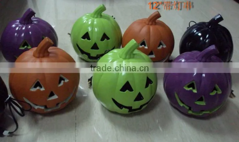 OEM Blow Molding Plastic Blow Mold Halloween Pumpkin Plastic Decoration