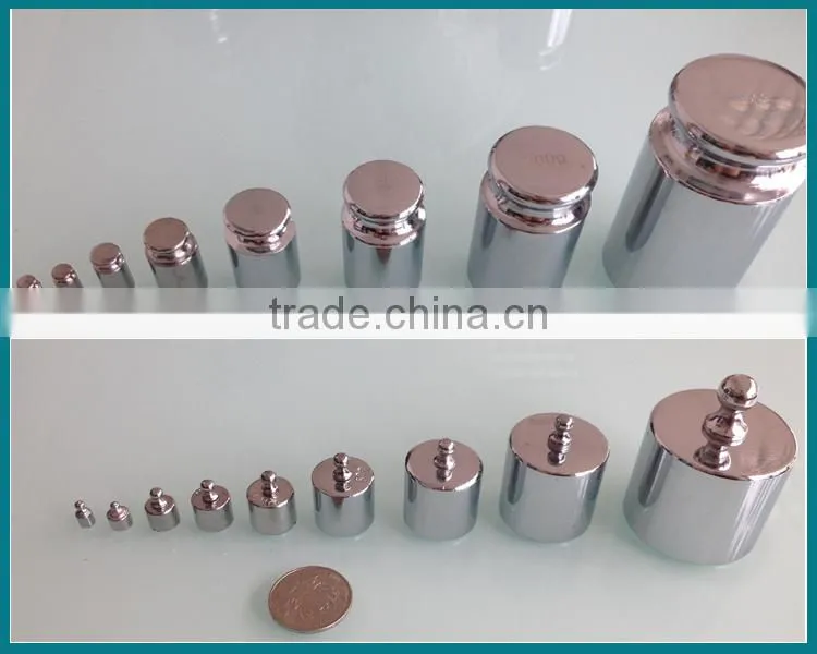 0.5 kg chromed calibration weights