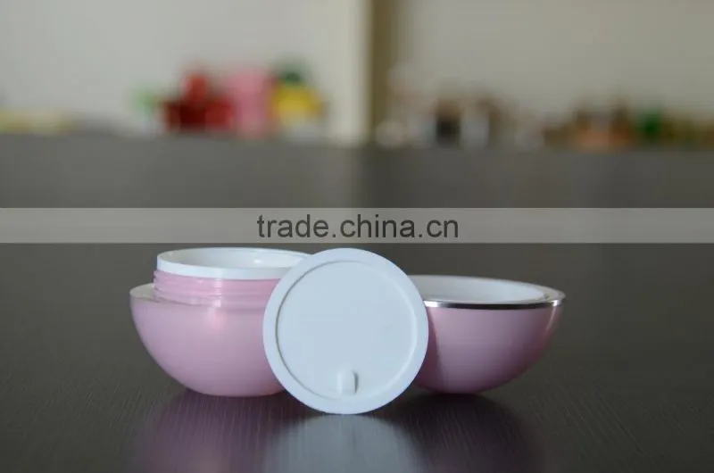 MP6105 Wholesale cosmetic lotion bottle and cream jars with color painting