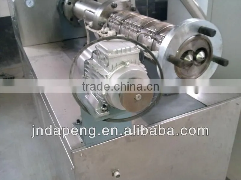 DP90 Steam heating Twin screw extruder machine for fish feed, pet animals food