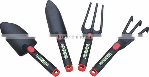 spade scoop slovel rake fork plastic garden tools set