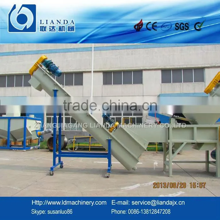 Agriculture film recycling machine with CE certificate