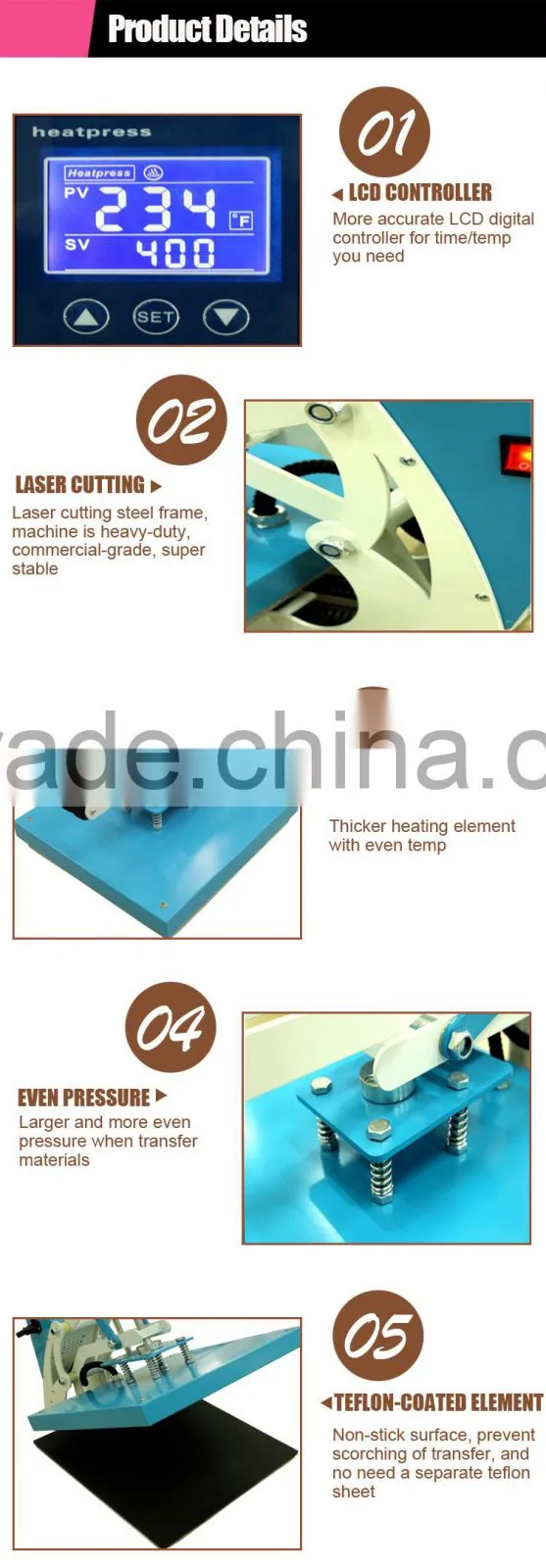 Professional Manufacture CE High Pressure Digital small printing press machines