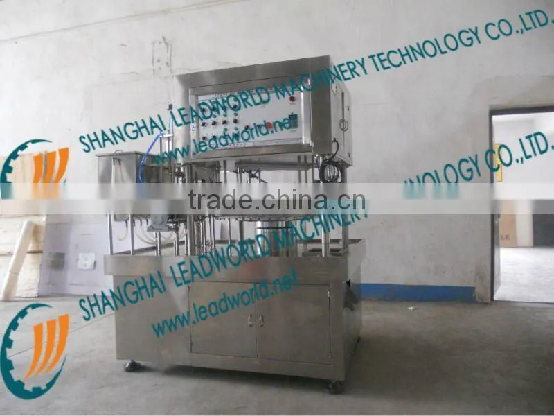 automatic soybean milk stand-up pouch filler screw capper