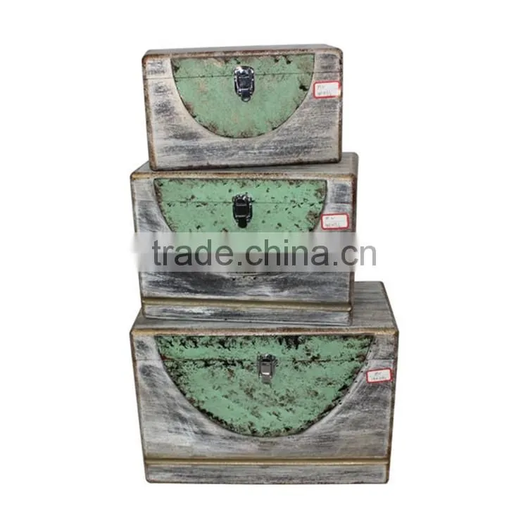 New Fashion Home Decoration Organization Professional Antique Wood Box With Lid