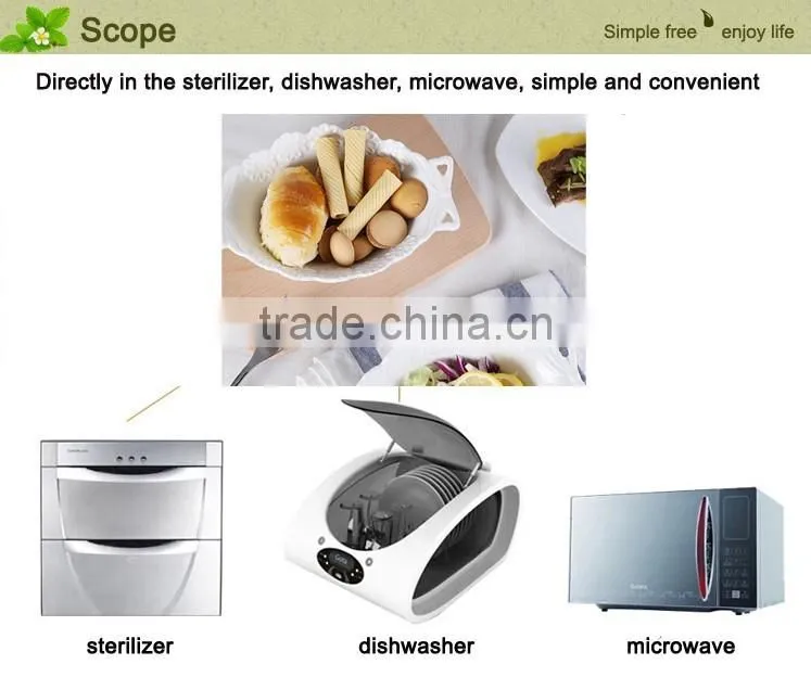 wholesale 600ml cheap customized white ceramic baking sala bowl