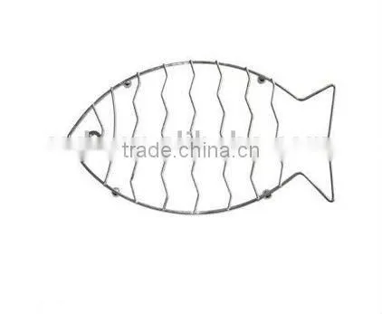 Metal Hot Cooking Pot pad Leaf style Pot Mats