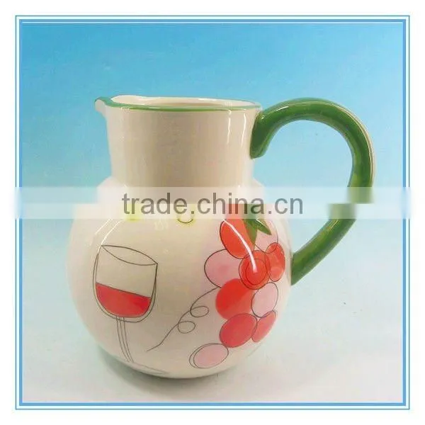 Good quality hand painted ceramic pots