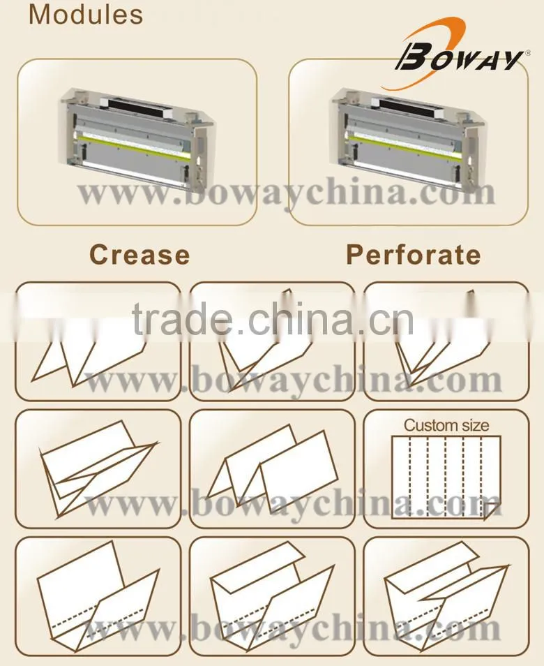 K330C two sides Digital book paper cover creasing machine