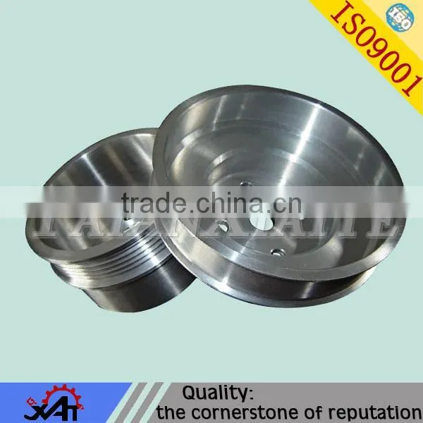 nonstandard aluminum wheel pulley with auto parts